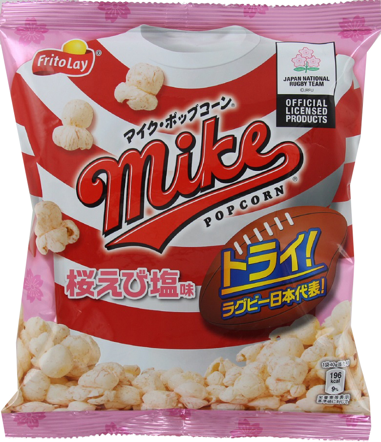 マイクポップコーンラグビー日本代表